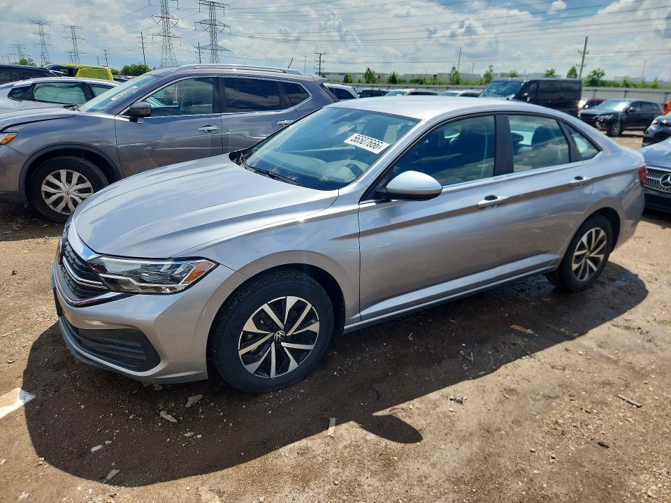 56507666 :رقم المزاد ، 3VW5M7BU1RM013740 vin ، 2024 Volkswagen Jetta مزاد بيع