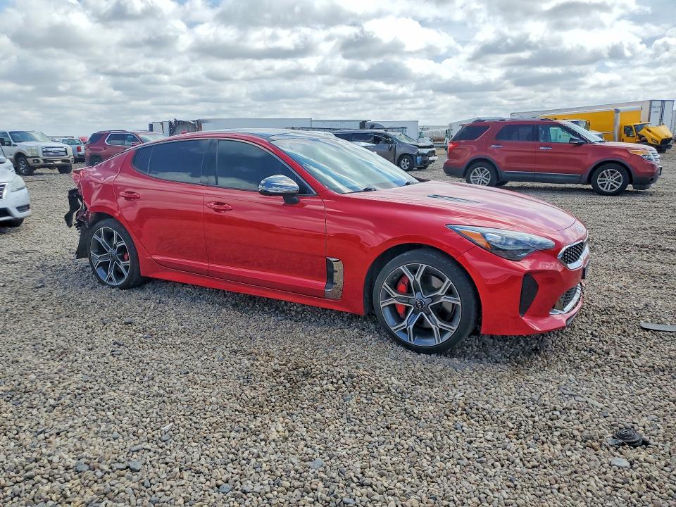 55451736 :رقم المزاد ، KNAE55LC3K6064654 vin ، 2019 Kia Stinger مزاد بيع