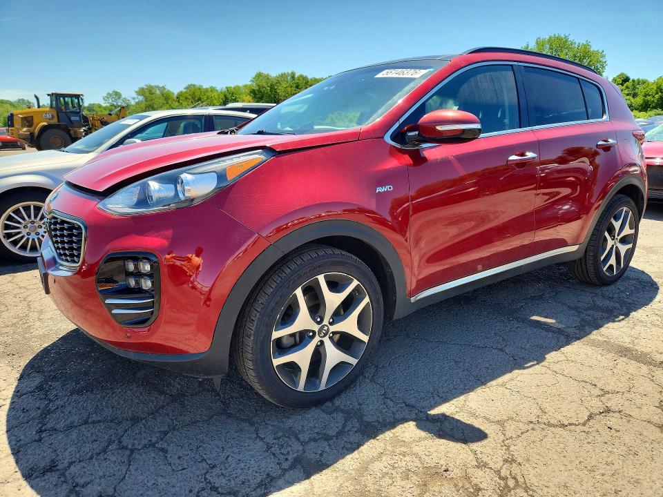 Продаж на аукціоні авто 2018 Kia Sportage, vin: KNDPRCA67J7380603, номер лоту: 56146376