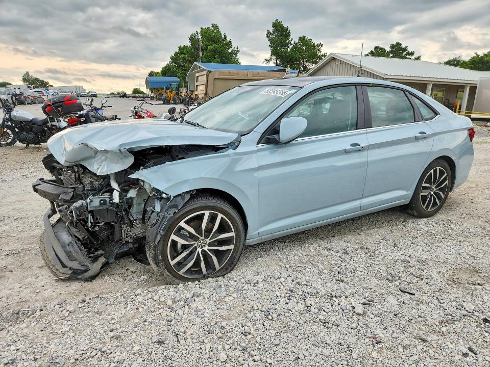 2025 Volkswagen Jetta მანქანა იყიდება აუქციონზე, vin: 3VW7X7BU6SM049008, აუქციონის ნომერი: 58588366