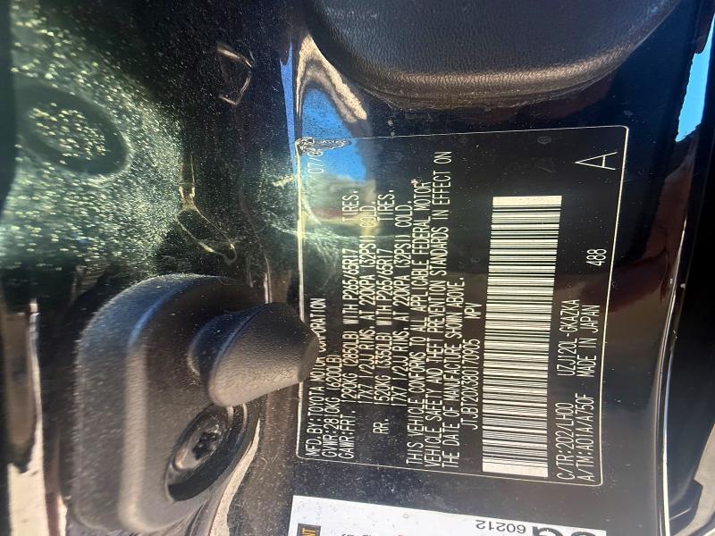 Aukcja sprzedaży 2008 Lexus Gx, vin: JTJBT20X380170905, numer aukcji: 57616966