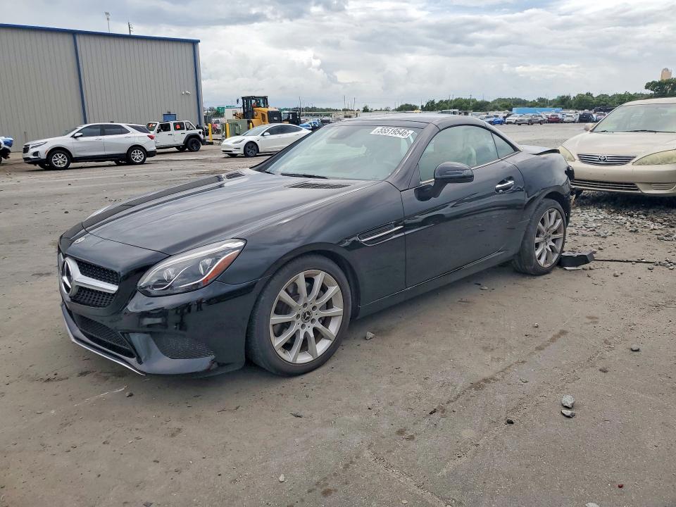2018 Mercedes-benz Slc მანქანა იყიდება აუქციონზე, vin: WDDPK3JA6JF155982, აუქციონის ნომერი: 55519546