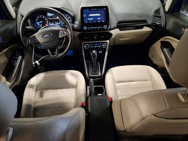 Aukcja sprzedaży 2019 Ford Ecosport, vin: MAJ6S3KLXKC299341, numer aukcji: 58047146
