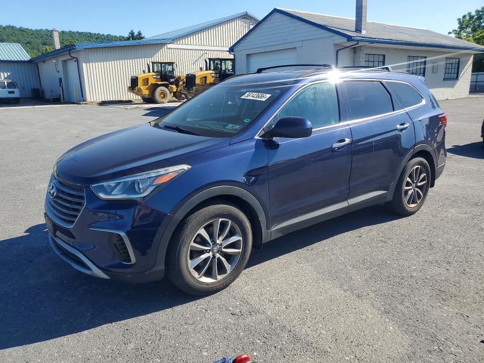 2017 Hyundai Santa Fe მანქანა იყიდება აუქციონზე, vin: KM8SMDHF4HU207701, აუქციონის ნომერი: 56143686