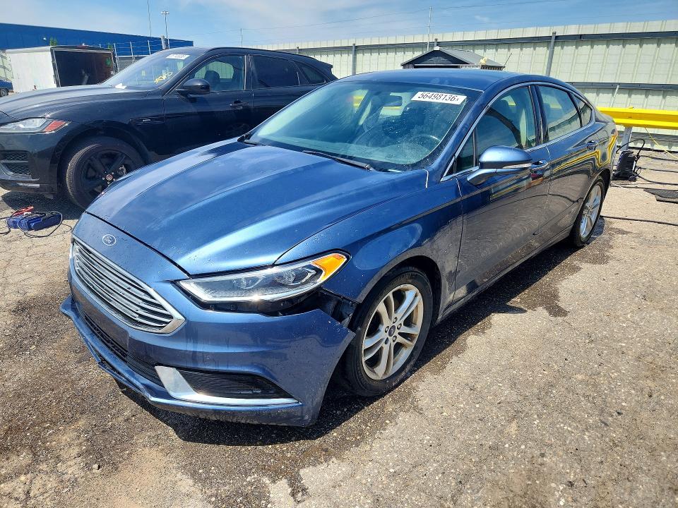 Auction sale of the 2018 Ford Fusion, vin: 3FA6P0HD6JR198118, lot number: 56498136