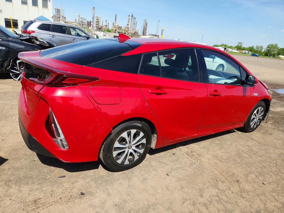 2020 Toyota Prius Prime მანქანა იყიდება აუქციონზე, vin: JTDKARFP4L3133281, აუქციონის ნომერი: 56613666