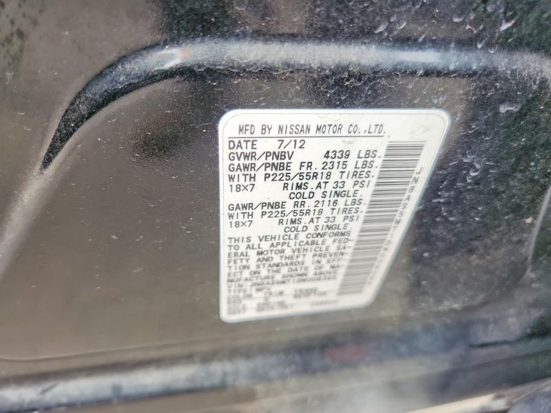 Aukcja sprzedaży 2013 Nissan Rogue, vin: JN8AS5MT1DW006395, numer aukcji: 56133796