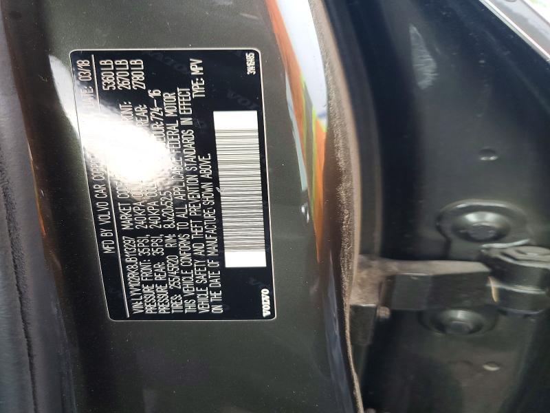 Aukcja sprzedaży 2018 Volvo Xc60, vin: LYV102RK8JB113297, numer aukcji: 58221226