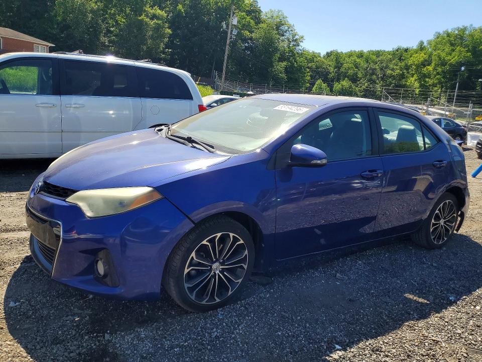 55194096 :رقم المزاد ، 2T1BURHEXEC222205 vin ، 2014 Toyota Corolla مزاد بيع