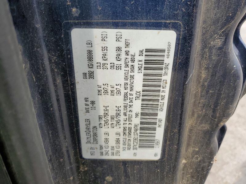 Продажа на аукционе авто 2001 Dodge Ram 2500, vin: 3B7KC23611G740701, номер лота: 55558656