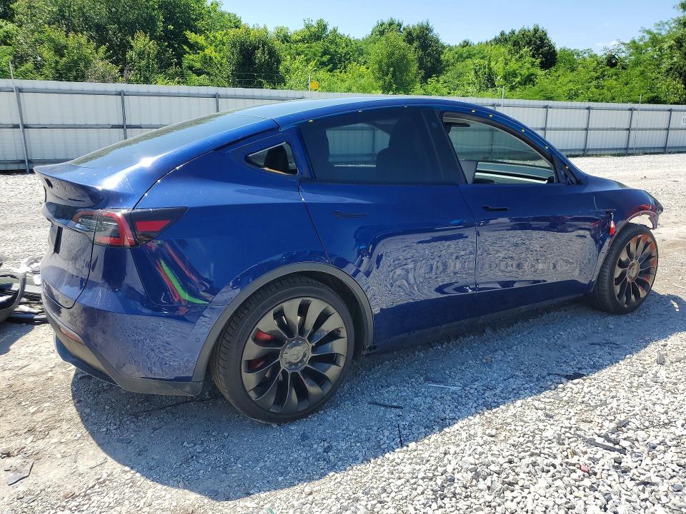 54940476 :رقم المزاد ، 5YJYGDEF9MF268393 vin ، 2021 Tesla Model Y مزاد بيع