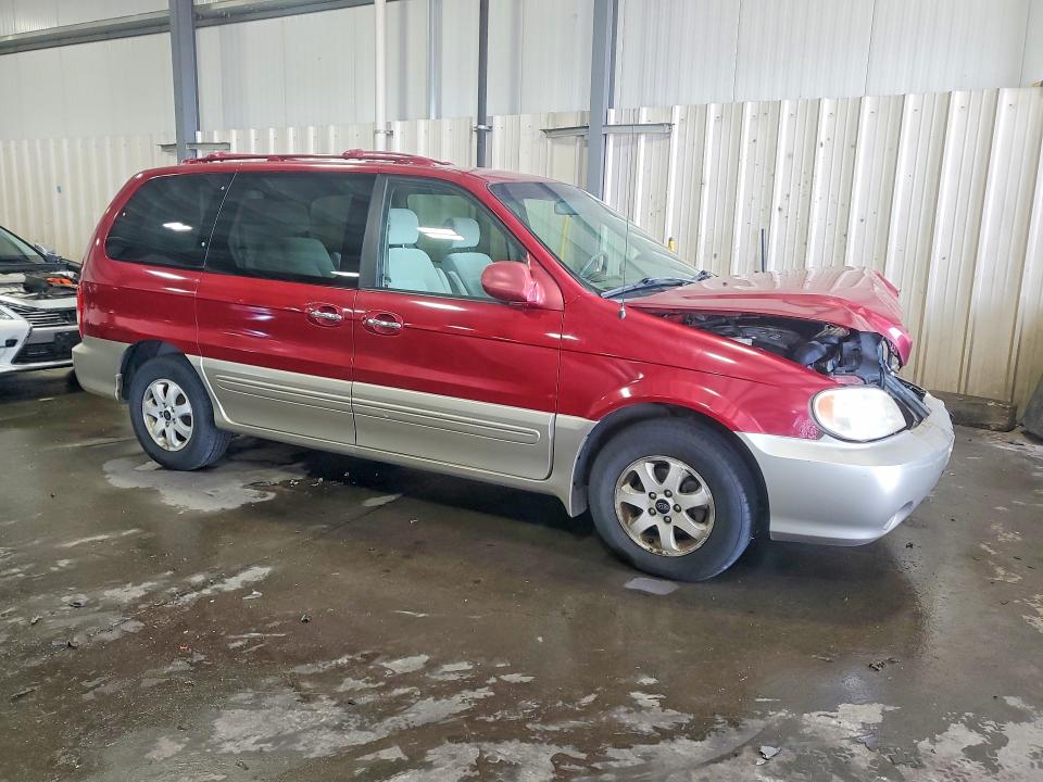 55758546 :رقم المزاد ، KNDUP131046527952 vin ، 2004 Kia Sedona مزاد بيع