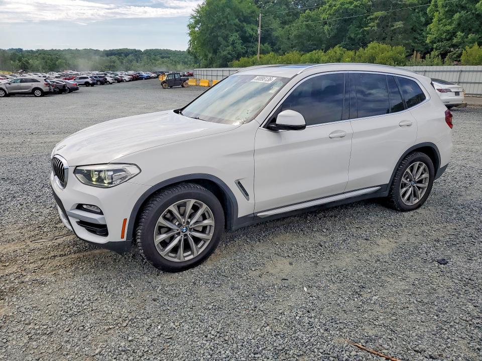 2019 Bmw X3 მანქანა იყიდება აუქციონზე, vin: 5UXTR7C54KLF25522, აუქციონის ნომერი: 58896136