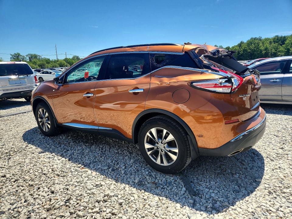 2016 Nissan Murano მანქანა იყიდება აუქციონზე, vin: 5N1AZ2MH2GN119912, აუქციონის ნომერი: 56504396