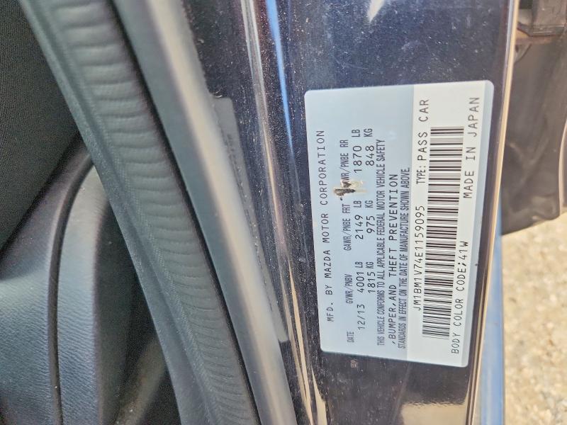 Auction sale of the 2014 Mazda 3, vin: JM1BM1V74E1159095, lot number: 56788546