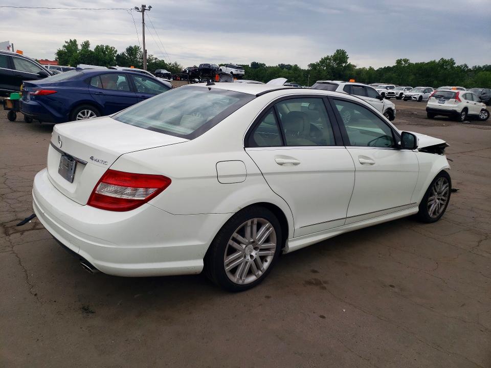 Продаж на аукціоні авто 2009 Mercedes-benz C, vin: WDDGF81X19R062609, номер лоту: 57087136