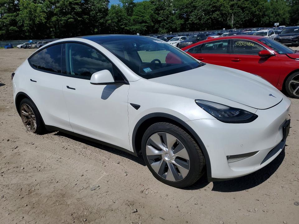 2021 Tesla Model  Y მანქანა იყიდება აუქციონზე, vin: 5YJYGDEE9MF255490, აუქციონის ნომერი: 57484476