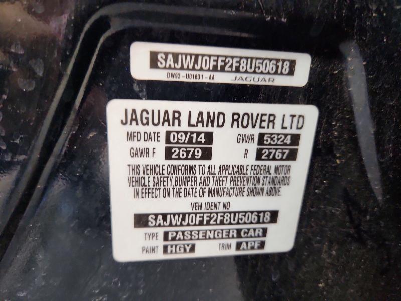 Aukcja sprzedaży 2015 Jaguar Xf, vin: SAJWJ0FF2F8U50618, numer aukcji: 57351616