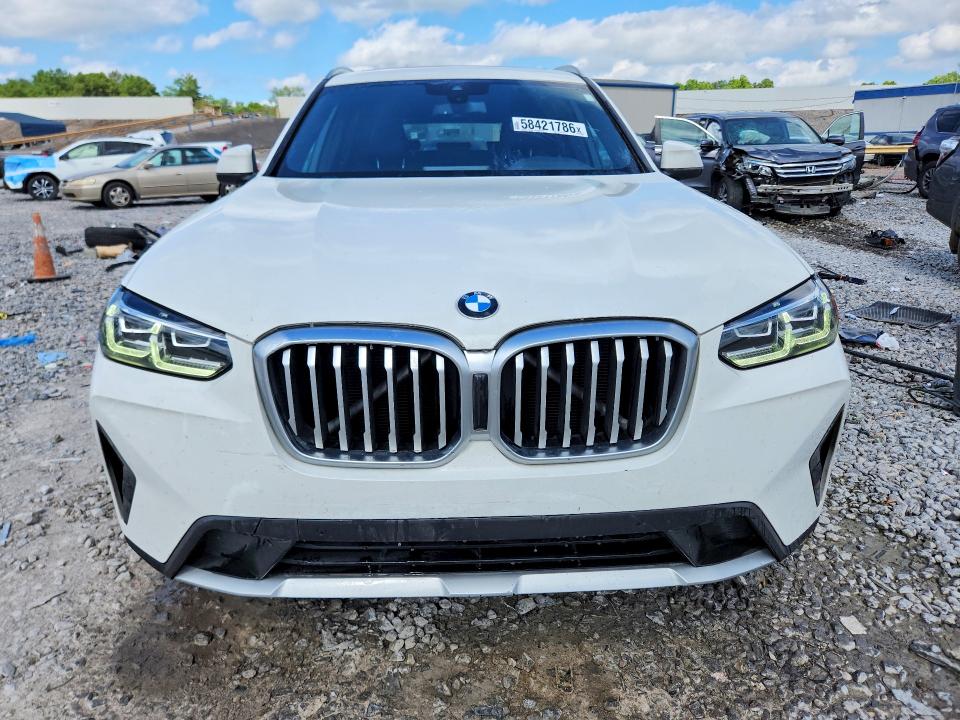 58421786 :رقم المزاد ، 5UX43DP00N9K79800 vin ، 2022 Bmw X3 مزاد بيع