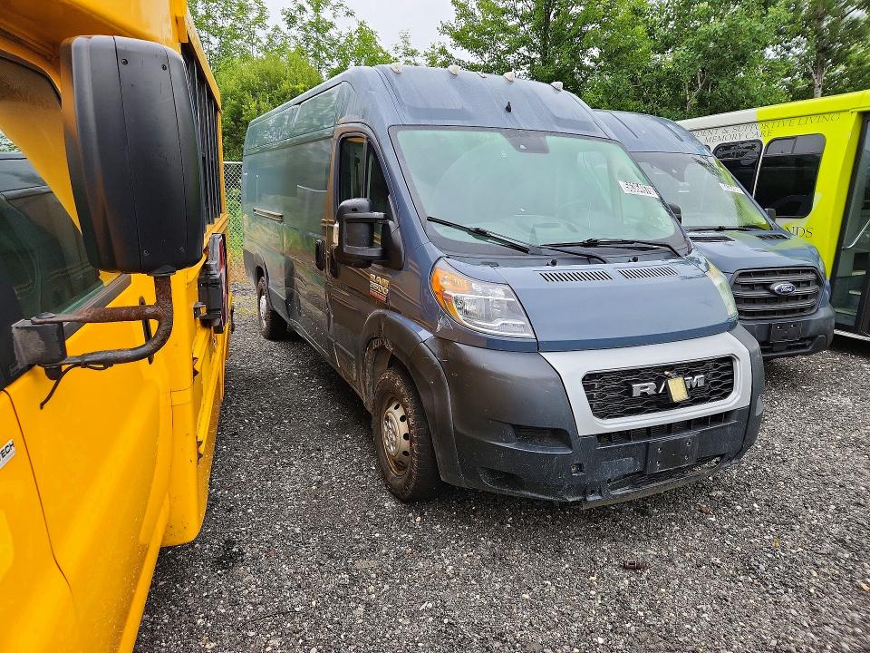 2021 Ram Promaster 3500 მანქანა იყიდება აუქციონზე, vin: 3C6MRVJG9ME536126, აუქციონის ნომერი: 56364976