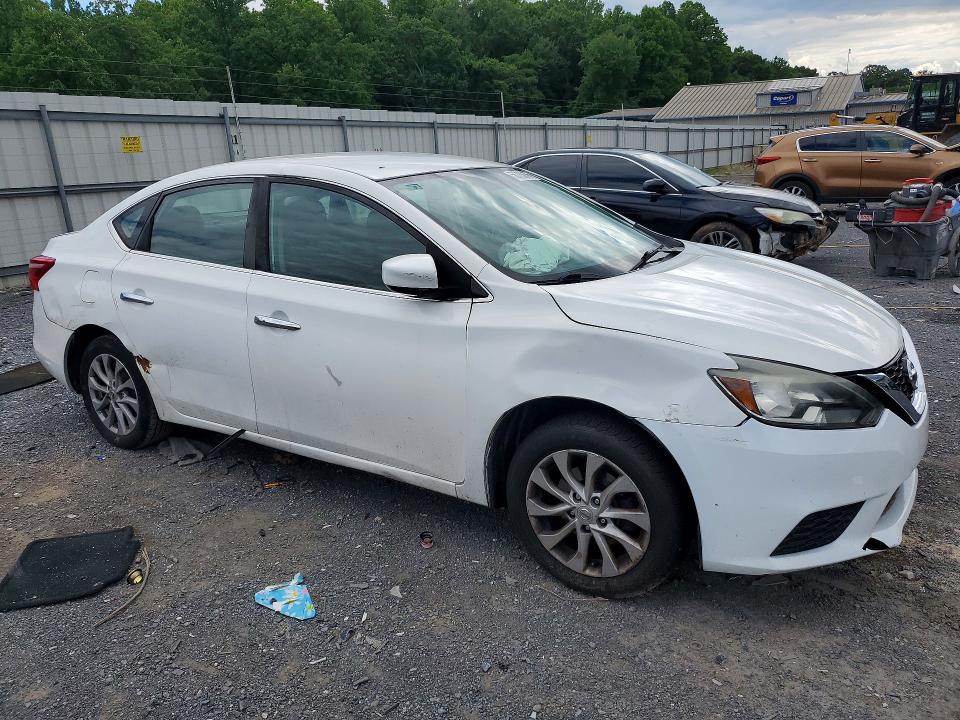2019 Nissan Sentra მანქანა იყიდება აუქციონზე, vin: 3N1AB7AP3KL611376, აუქციონის ნომერი: 56723666