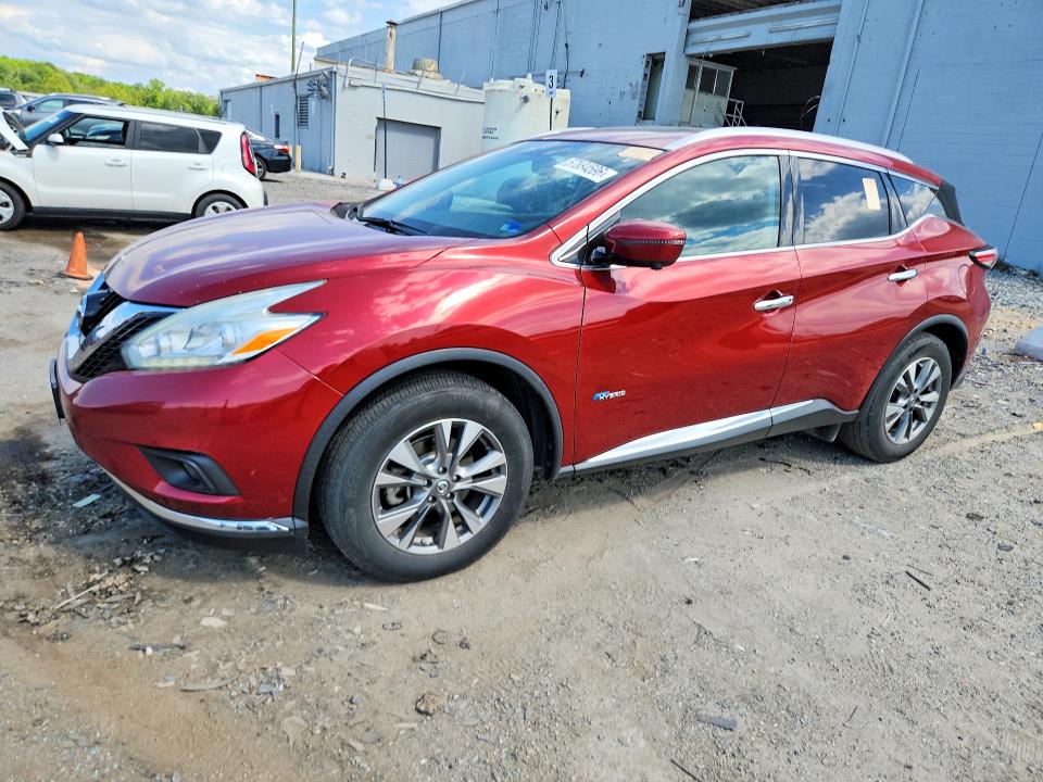 Продаж на аукціоні авто 2016 Nissan Murano Hybrid, vin: 5N1CZ2MG9GN150817, номер лоту: 57884596
