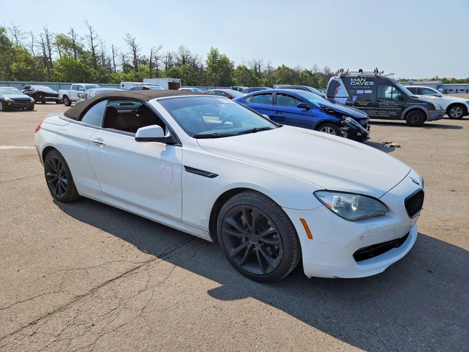 2014 Bmw 640 მანქანა იყიდება აუქციონზე, vin: WBAYP5C56EDZ27875, აუქციონის ნომერი: 58796236