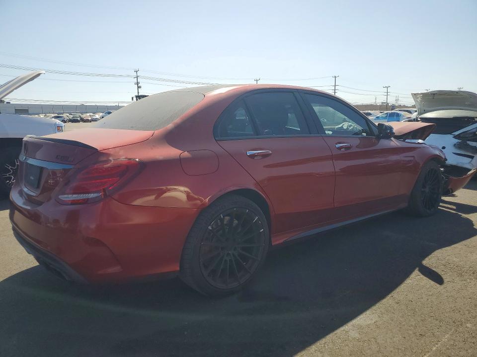 56511766 :رقم المزاد ، 55SWF8HB5GU117922 vin ، 2016 Mercedes-benz C مزاد بيع