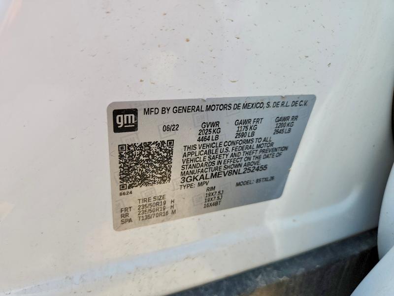 Продаж на аукціоні авто 2022 Gmc Terrain, vin: 3GKALMEV8NL252455, номер лоту: 56520726