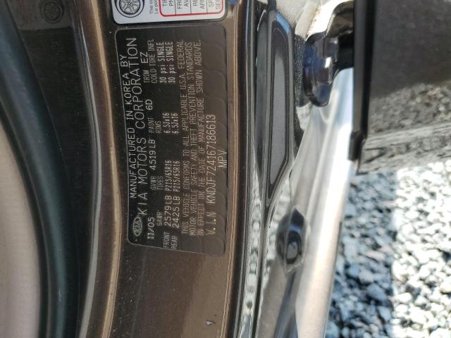 Продаж на аукціоні авто 2006 Kia Sportage, vin: KNDJF724167186613, номер лоту: 57772006