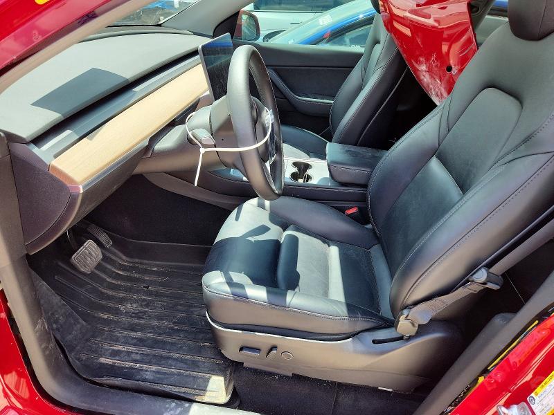 57079616 :رقم المزاد ، 7SAYGAEE6NF350835 vin ، 2022 Tesla Model Y مزاد بيع