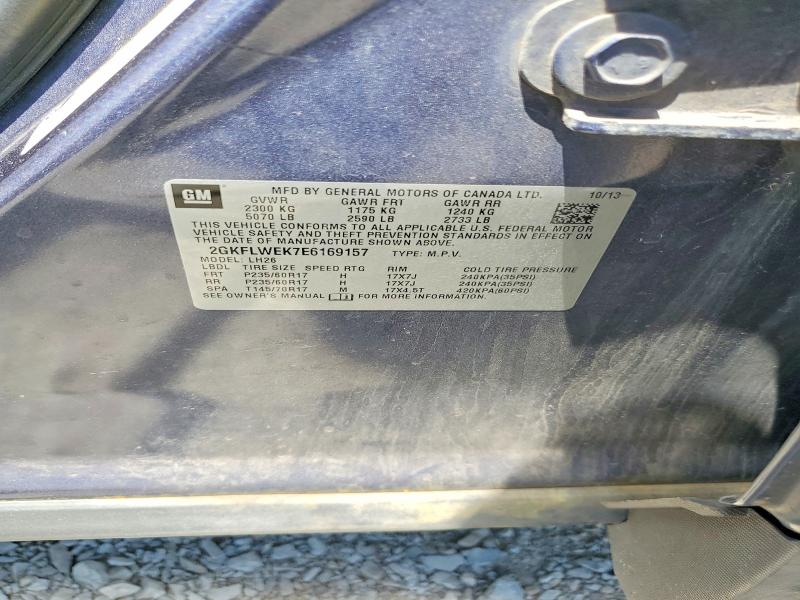2014 Gmc Terrain მანქანა იყიდება აუქციონზე, vin: 2GKFLWEK7E6169157, აუქციონის ნომერი: 55518226
