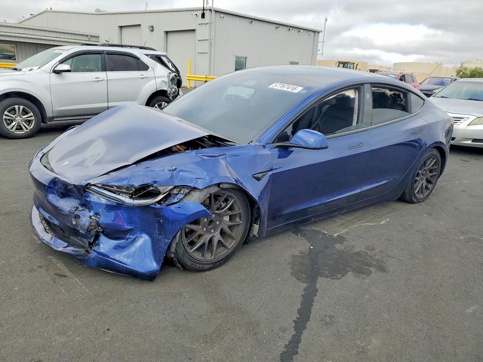2024 Tesla Model 3 მანქანა იყიდება აუქციონზე, vin: 5YJ3E1EA8RF743994, აუქციონის ნომერი: 57767416