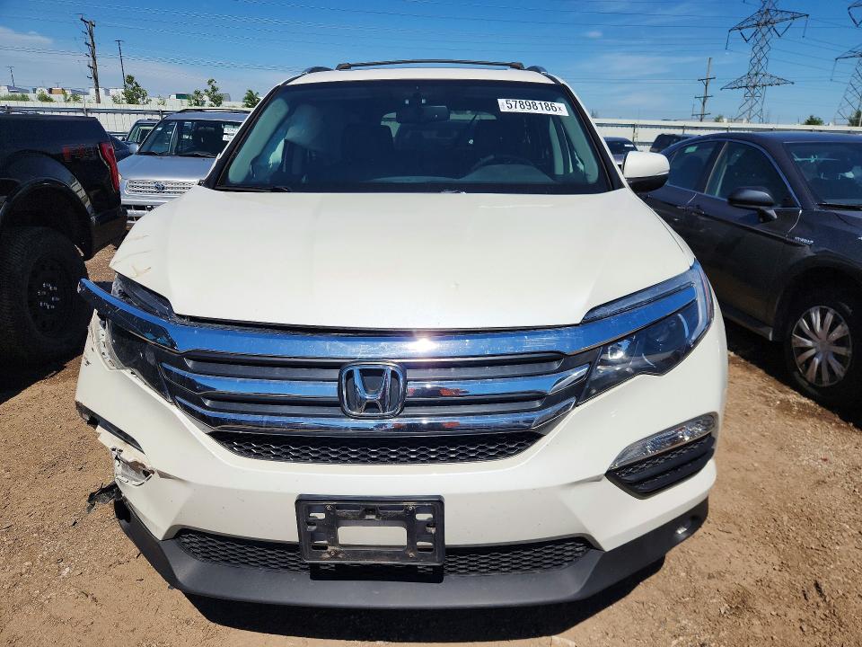 2017 Honda Pilot მანქანა იყიდება აუქციონზე, vin: 5FNYF6H57HB072444, აუქციონის ნომერი: 57898186