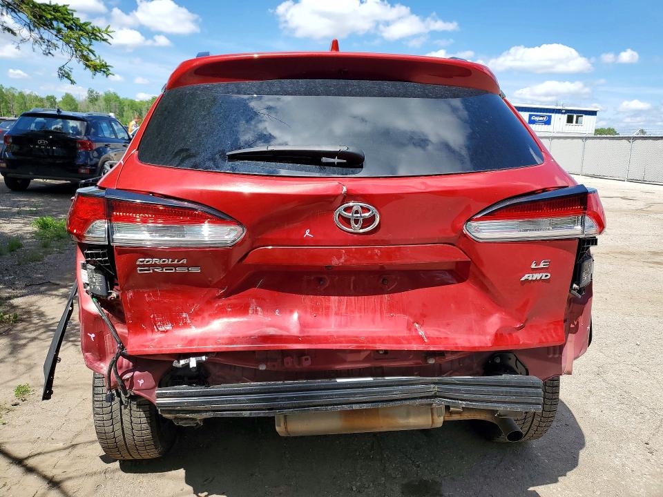 55883506 :رقم المزاد ، 7MUBAABGXNV011491 vin ، 2022 Toyota Corolla Cross مزاد بيع