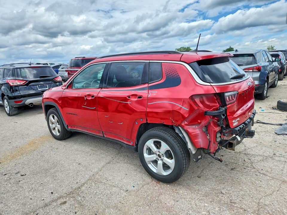 2018 Jeep Compass მანქანა იყიდება აუქციონზე, vin: 3C4NJDBB2JT361629, აუქციონის ნომერი: 57706406