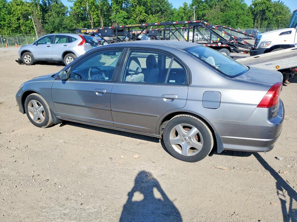 Продаж на аукціоні авто 2005 Honda Civic, vin: 2HGES26855H553840, номер лоту: 55822276