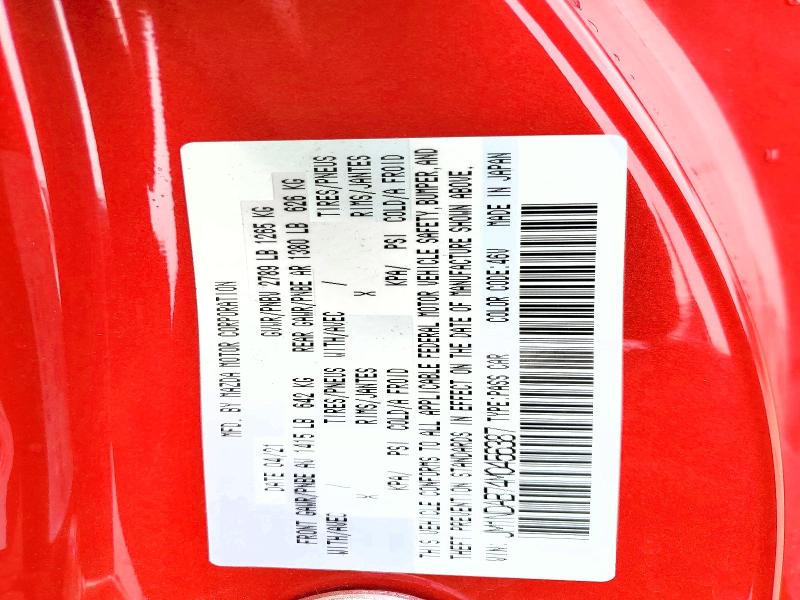 2021 Mazda Mx-5 Miata მანქანა იყიდება აუქციონზე, vin: JM1NDAB74M0456387, აუქციონის ნომერი: 56276956