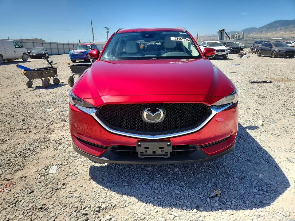 2021 Mazda Cx-5 მანქანა იყიდება აუქციონზე, vin: JM3KFBDM9M1458420, აუქციონის ნომერი: 57441836