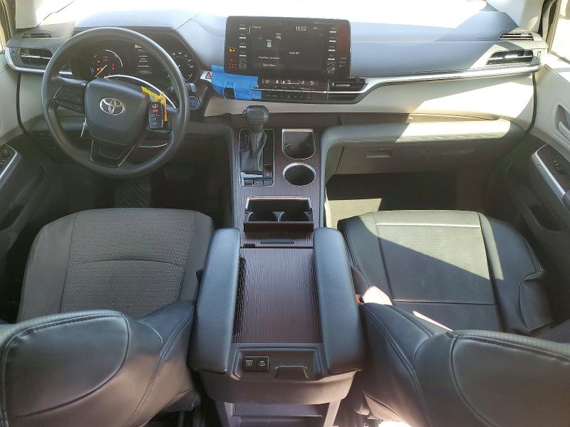 58515706 :رقم المزاد ، 5TDKRKEC1NS109908 vin ، 2022 Toyota Sienna مزاد بيع