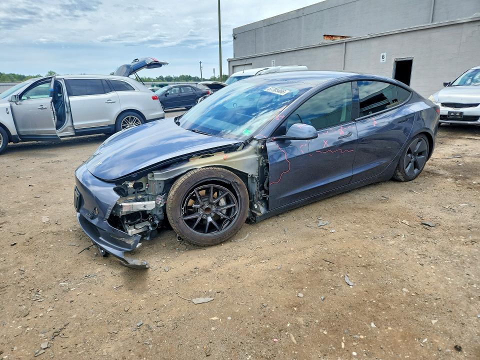 2021 Tesla Model 3 მანქანა იყიდება აუქციონზე, vin: 5YJ3E1EA2MF859376, აუქციონის ნომერი: 57785466