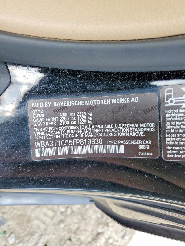 Продаж на аукціоні авто 2015 Bmw 428, vin: WBA3T1C55FP819830, номер лоту: 57826876