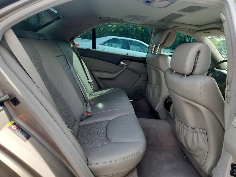 58117716 :رقم المزاد ، WDBNG70JX3A342040 vin ، 2003 Mercedes-benz S مزاد بيع