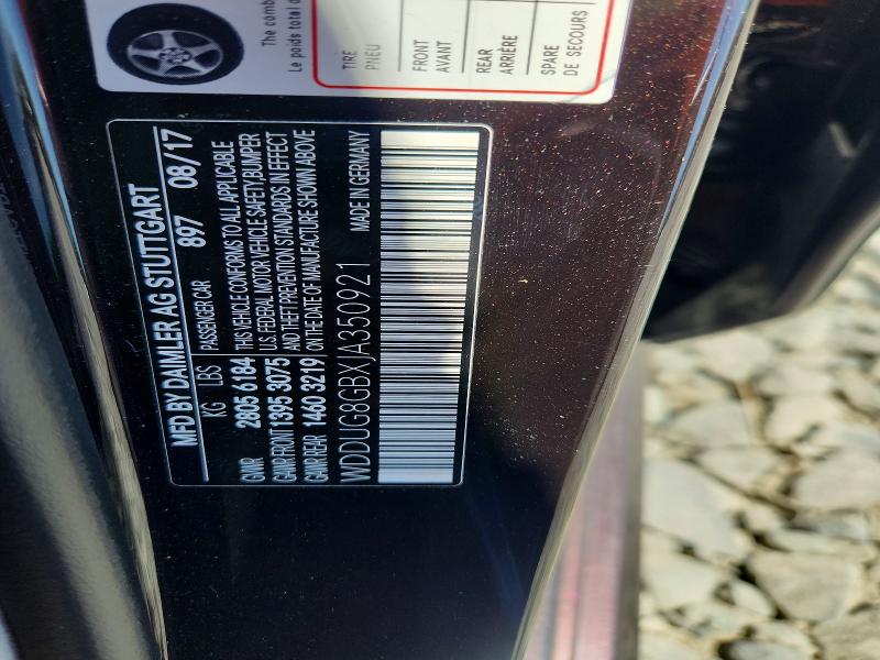 Продажа на аукционе авто 2018 Mercedes-benz S, vin: WDDUG8GBXJA350921, номер лота: 56090166