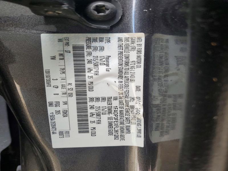Продажа на аукционе авто 2015 Ford Focus, vin: 1FADP3FEXFL361282, номер лота: 58101636
