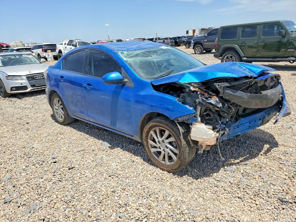 2012 Mazda 3 მანქანა იყიდება აუქციონზე, vin: JM1BL1V72C1691512, აუქციონის ნომერი: 57318126