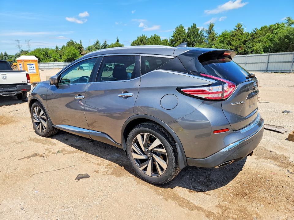 58379816 :رقم المزاد ، 5N1AZ2MH0GN150642 vin ، 2016 Nissan Murano مزاد بيع