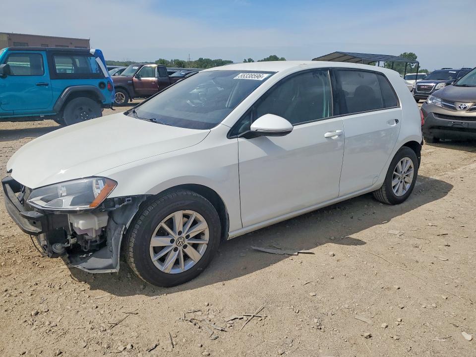 55338596 :رقم المزاد ، 3VW217AUXHM054704 vin ، 2017 Volkswagen Golf مزاد بيع