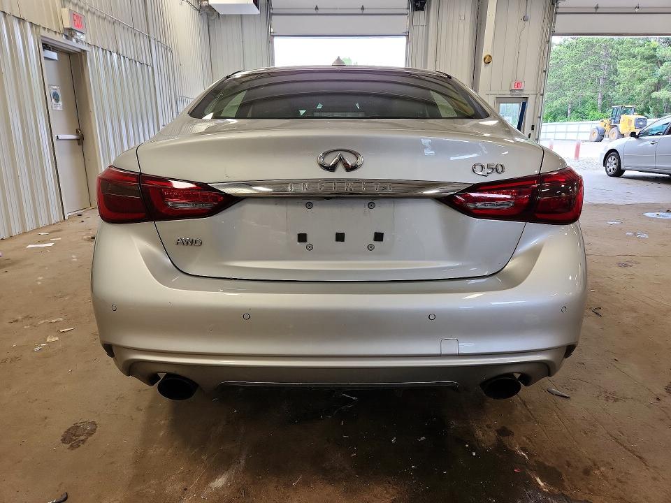 2018 Infiniti Q50 მანქანა იყიდება აუქციონზე, vin: JN1EV7AR3JM442216, აუქციონის ნომერი: 58120986
