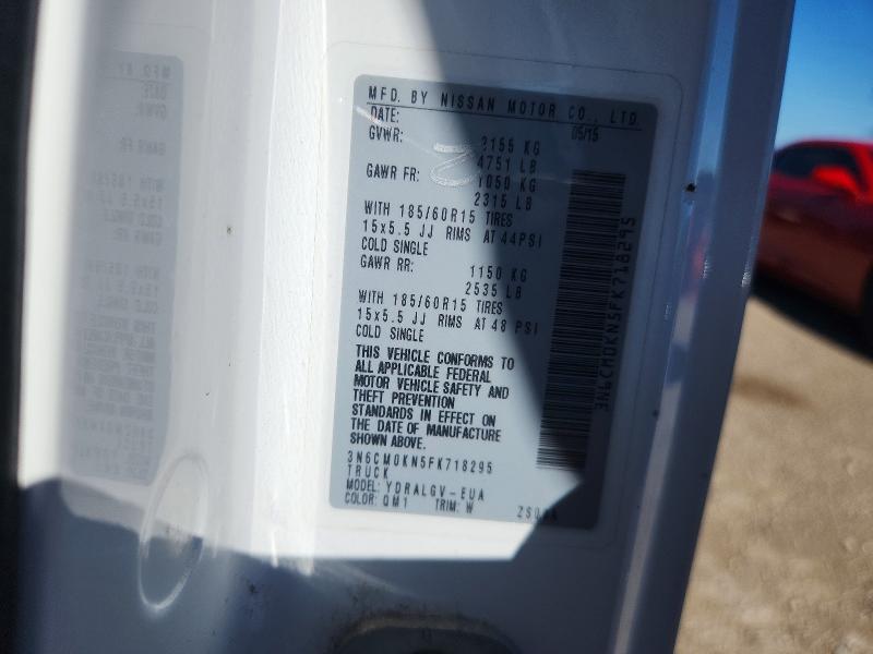 Aukcja sprzedaży 2015 Nissan Nv200, vin: 3N6CM0KN5FK718295, numer aukcji: 61618656